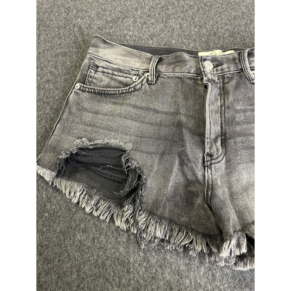 We The Free People Loving Good Vibrations Shorts Cutoff Size 27 Distressed - Picture 4 of 16
